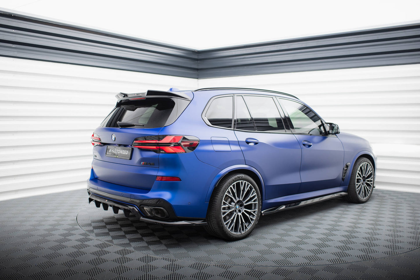 Bagerste splitter (med vertikale bars) V.1 BMW X5 M-Pack G05 Facelift