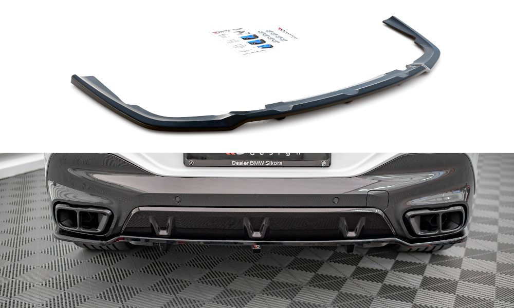 Bagerste splitter (med vertikale bars) V.1 BMW X6 M-Pack G06