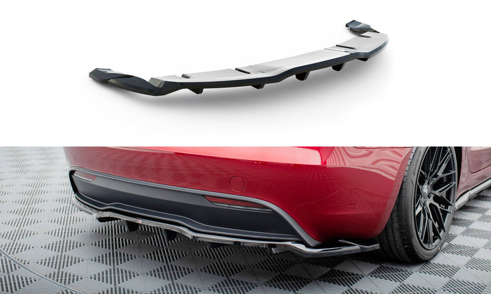 Bagerste splitter (med vertikale bars) V.1 Tesla Model 3 Project Highland(Facelift)