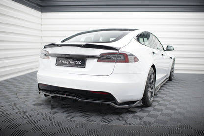 Bagerste splitter (med vertikale bars) V.1 Tesla Model S Plaid Mk1 Facelift