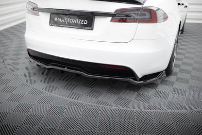 Bagerste splitter (med vertikale bars) V.1 Tesla Model S Plaid Mk1 Facelift