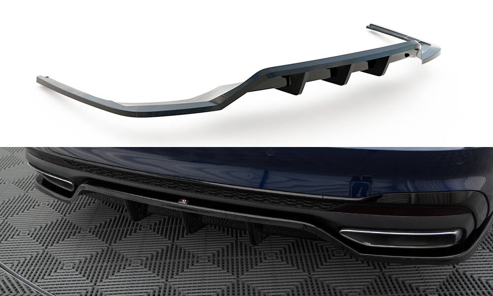 Bagerste splitter (med vertikale bars) V.2 Audi A4 S-Line B9 Facelift