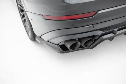 Bagerste splitter (med vertikale bars) V.2 Audi SQ8 / Q8 S-Line Mk1 Facelift