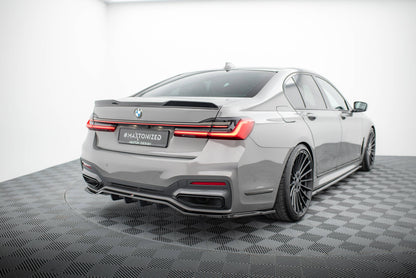 Bagerste splitter (med vertikale bars) V.2 BMW 7 M-Pack G11 / G12 Facelift