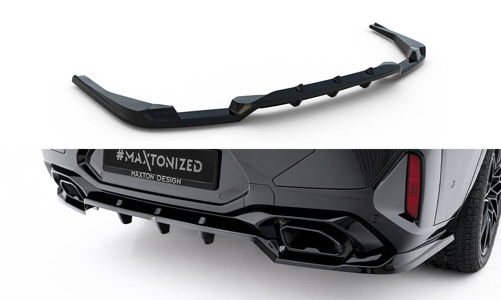 Bagerste splitter (med vertikale bars) V.2 BMW X4 M-Pack G02 Facelift
