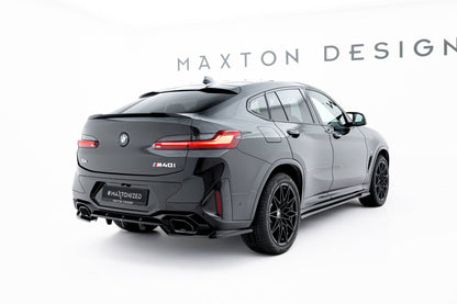Bagerste splitter (med vertikale bars) V.2 BMW X4 M-Pack G02 Facelift