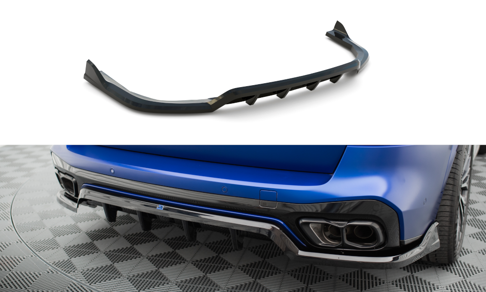 Bagerste splitter (med vertikale bars) V.2 BMW X5 M-Pack G05 Facelift