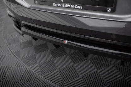 Bagerste splitter (med vertikale bars) V.2 BMW X6 M-Pack G06 Facelift