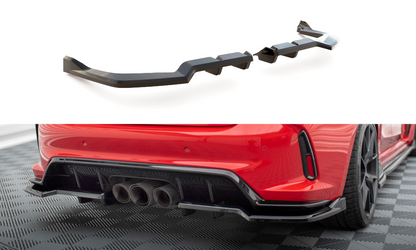 Bagerste splitter (med vertikale bars) V.2 Honda Civic Type-R Mk 11