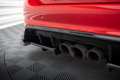 Bagerste splitter (med vertikale bars) V.2 Honda Civic Type-R Mk 11