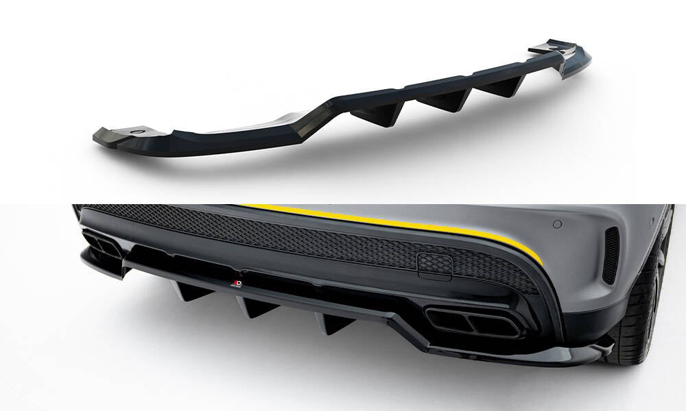 Bagerste splitter (med vertikale bars) V.2 Mercedes-Benz GLA 45 AMG X156