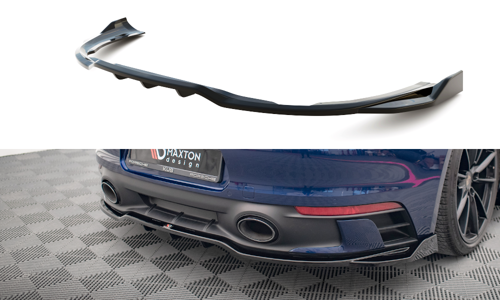 Bagerste splitter (med vertikale bars) V.2 Porsche 911 Carrera Aero / Carrera GTS 992