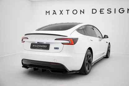 Bagerste splitter (med vertikale bars) V.2 Tesla Model 3 Performance Mk1 Facelift