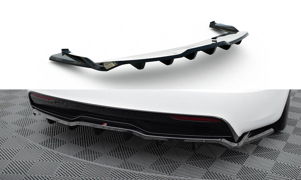 Bagerste splitter (med vertikale bars) V.2 Tesla Model S Plaid Mk1 Facelift
