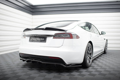 Bagerste splitter (med vertikale bars) V.2 Tesla Model S Plaid Mk1 Facelift