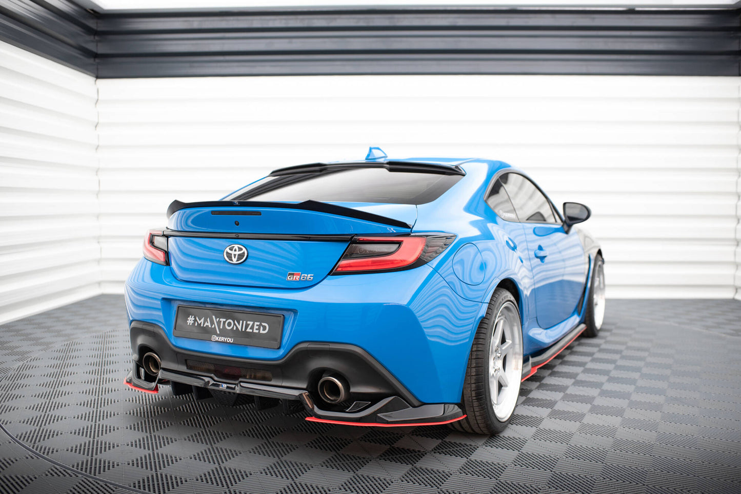 Bagerste splitter (med vertikale bars) V.2 Toyota GR86 Mk1
