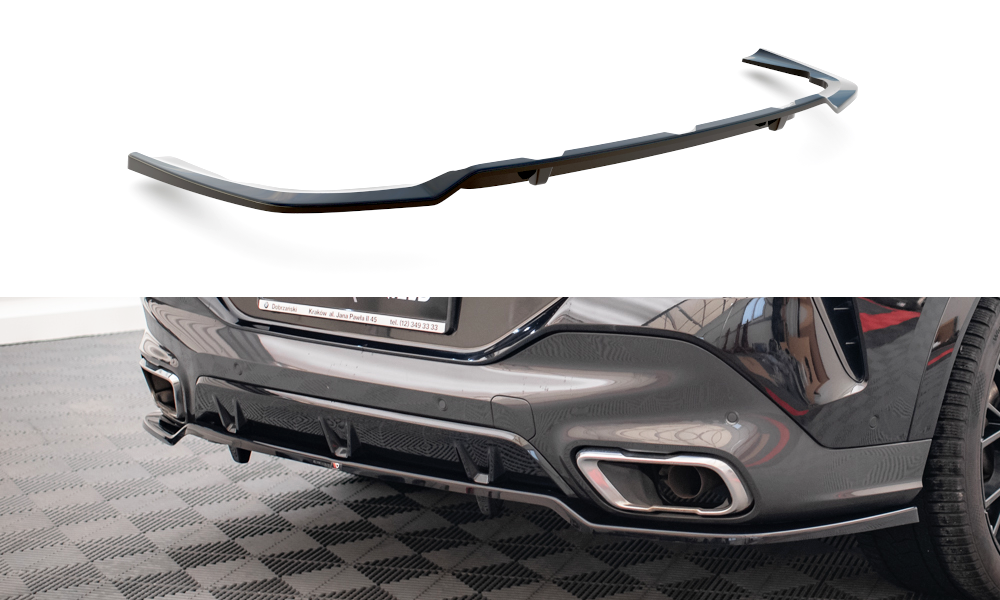 Bagerste splitter (med vertikale bars) V.3 BMW X6 M-Pack G06