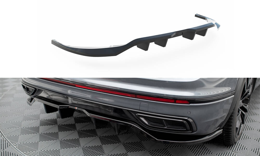 Bagerste splitter (med vertikale bars) Volkswagen Tiguan Allspace R-Line Mk2 Facelift