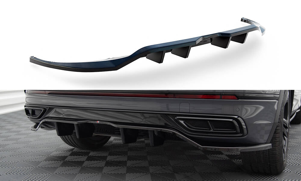 Bagerste splitter (med vertikale bars) Volkswagen Tiguan R-Line Mk2 Facelift