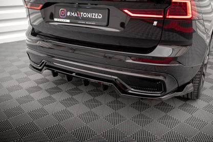 Bagerste splitter (med vertikale bars) Volvo XC60 R-Design Mk2 Facelift