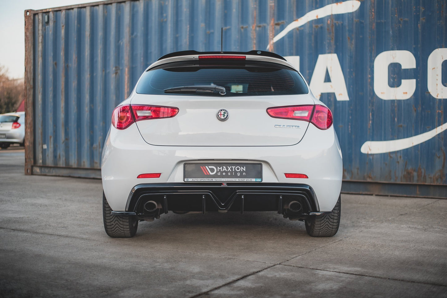 Bagerste diffuser Alfa Romeo Giulietta (Exhaust On Both Sides Version)