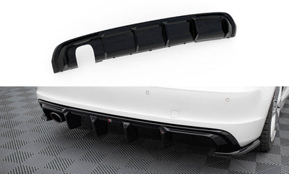 Bagerste diffuser Audi A3 S-Line Sportback 8V (Version med single exhaust tips on one side)