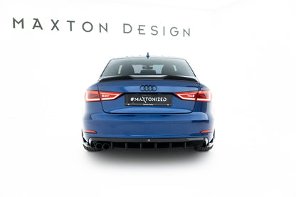 Bagerste diffuser Audi A3 Sedan 8V (Version med dual exhaust tips on one side)