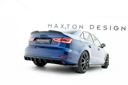 Bagerste diffuser Audi A3 Sedan 8V (Version med dual exhaust tips on one side)