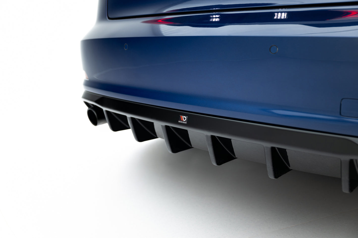 Bagerste diffuser Audi A3 Sedan 8V (Version med single exhaust tips on one side)