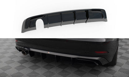 Bagerste diffuser Audi A3 Sportback 8V Facelift (Version med one exhaust tip on single side)