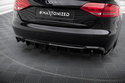 Bagerste diffuser Audi A4 B8 (Single side dual exhaust version)