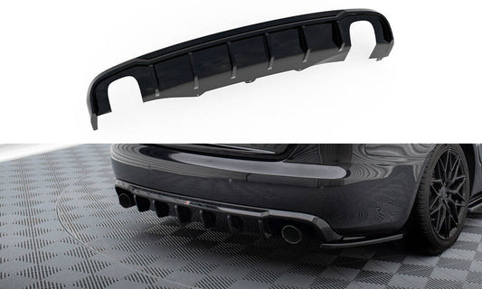 Bagerste diffuser Audi A4 B8 (Version med single exhausts on two sides)