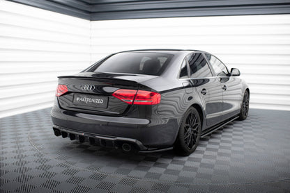 Bagerste diffuser Audi A4 B8 (Version med single exhausts on two sides)