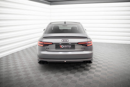 Bagerste diffuser Audi A4 S-line B9 (Version med dual exhaust tips on one side)