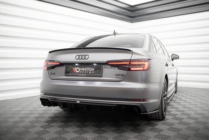 Bagerste diffuser Audi A4 S-line B9 (Version med dual exhaust tips on one side)