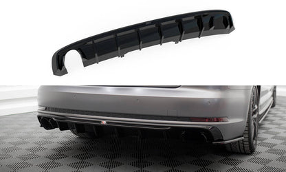 Bagerste diffuser Audi A4 S-line B9 (Version med single exhaust tips on one side)
