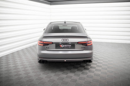 Bagerste diffuser Audi A4 S-line B9 (Version med single exhaust tips on one side)