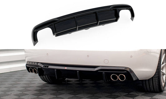 Bagerste diffuser Audi A5 8T Facelift (Version med dual exhausts on both sides)