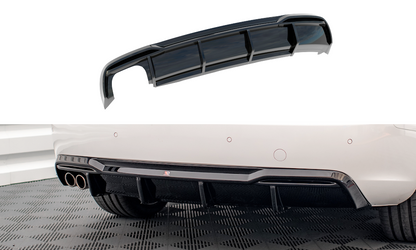 Bagerste diffuser Audi A5 8T Facelift (Version med dual exhausts on one side)