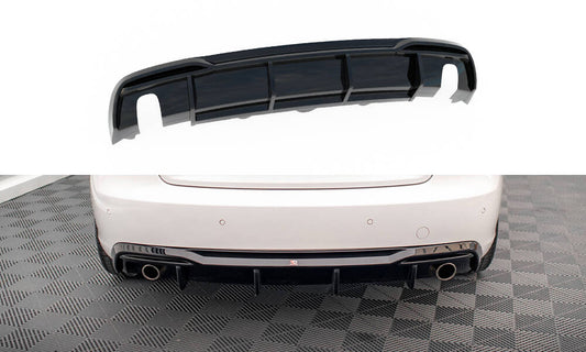 Bagerste diffuser Audi A5 8T Facelift (Version med single exhausts on both sides)