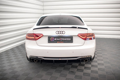 Bagerste diffuser Audi A5 8T Facelift (Version med single exhausts on both sides)