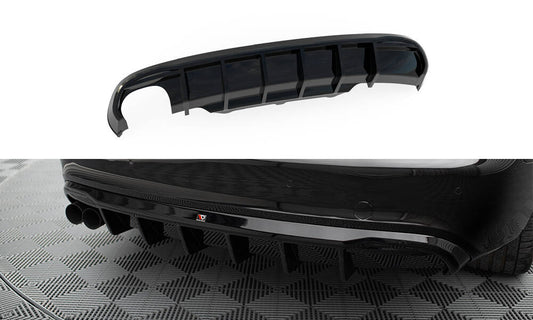 Bagerste diffuser Audi A5 Coupe / Cabrio S-Line 8T (Single side dual exhaust version)