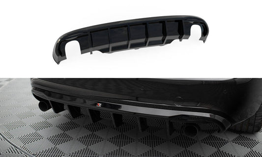 Bagerste diffuser Audi A5 Coupe / Cabrio S-Line 8T (Version med single exhausts on both sides)