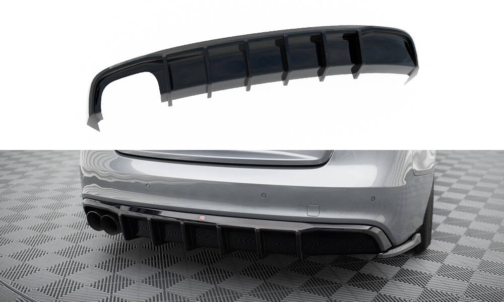 Bagerste diffuser Audi A5 S-Line Coupe / Sportback 8T Facelift (Single side dual exhaust version)