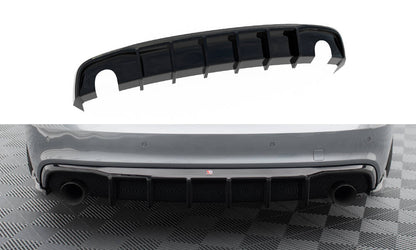 Bagerste diffuser Audi A5 S-Line Coupe / Sportback 8T Facelift (Version med single exhausts on both sides)