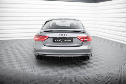Bagerste diffuser Audi A5 S-Line Coupe / Sportback 8T Facelift (Version med single exhausts on both sides)