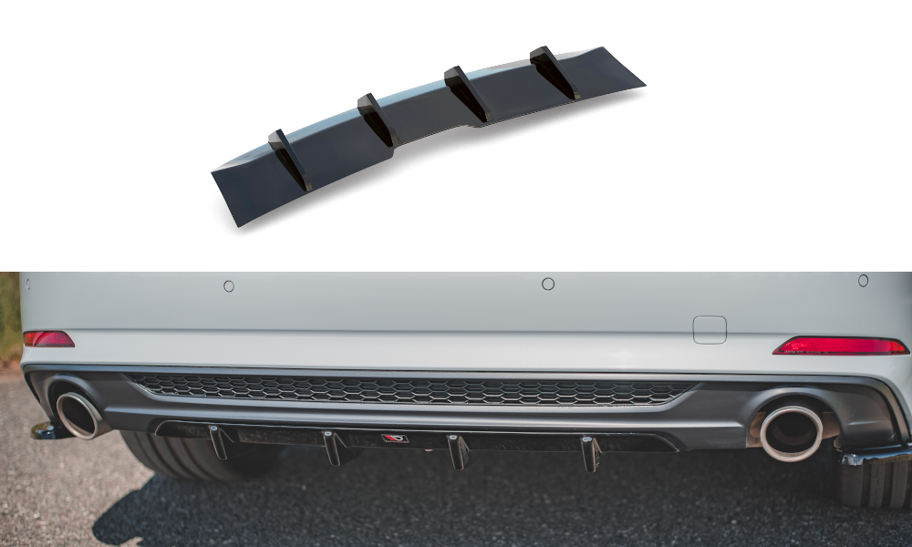 Bagerste diffuser Audi A5 S-Line F5 Coupe / Sportback