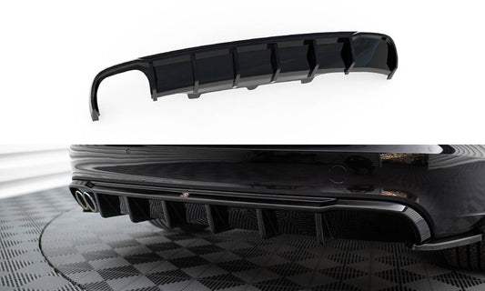 Bagerste diffuser Audi A6 Sedan / Avant C7 (Single side dual exhaust version)