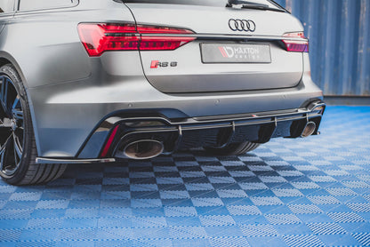 Bagerste diffuser Audi RS6 C8 (Version med towbar)