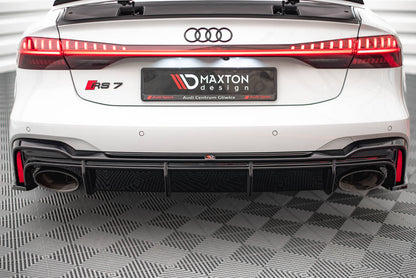 Bagerste diffuser Audi RS7 C8 (Version med towbar)